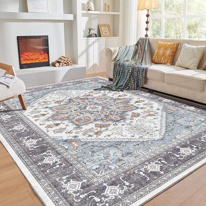 OPPODREAM Soft Area Rugs 3x5, Washable Rugs by OPPODREAM