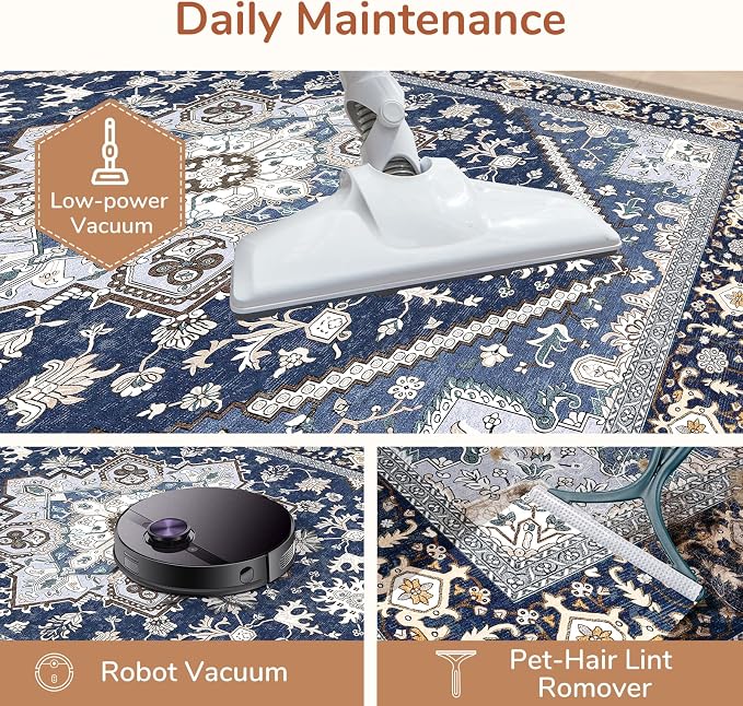 OPPODREAM Soft Area Rugs 3x5, Washable Rugs - Image 5