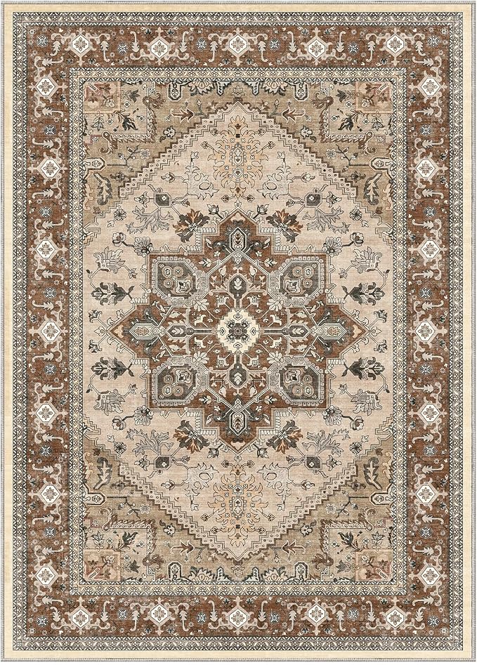 OPPODREAM Soft Area Rugs 5x7, 5x7 Washable Rug - Image 9