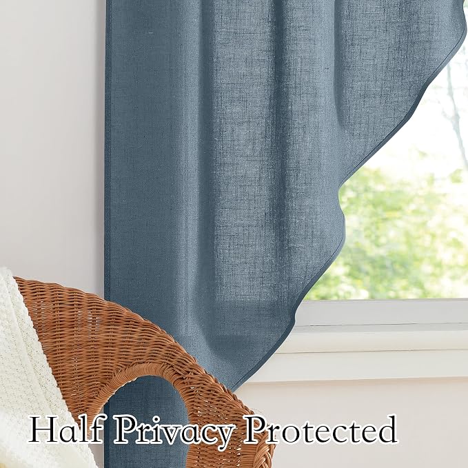 RYB HOME Kitchen Window Curtains Valances - Image 5