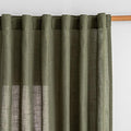 MYSKY HOME Extra Long Sheer Curtains Farmhouse, Sliding Door Curtain by MYSKYHOME