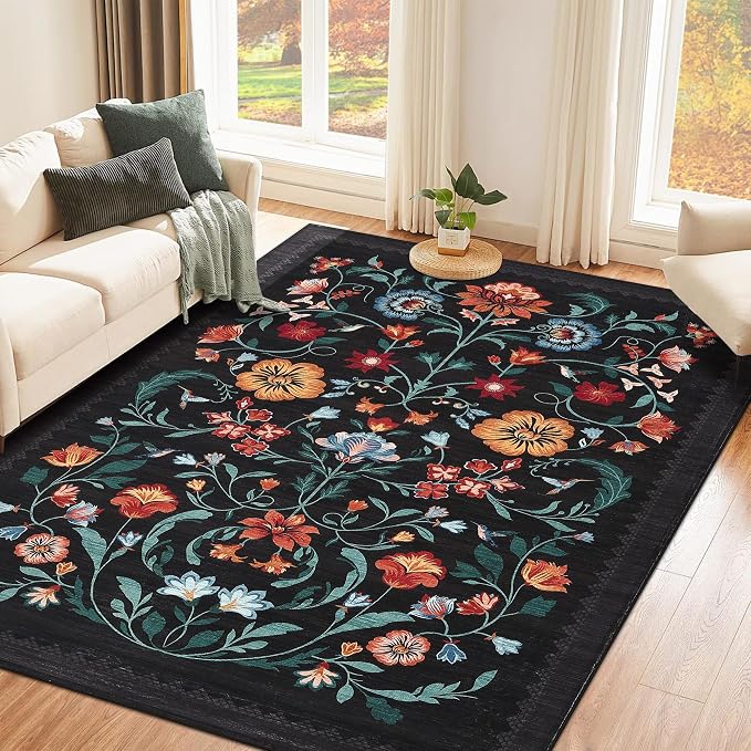 GarveeHome Washable Rug 4x6 Area Rugs by GarveeHome