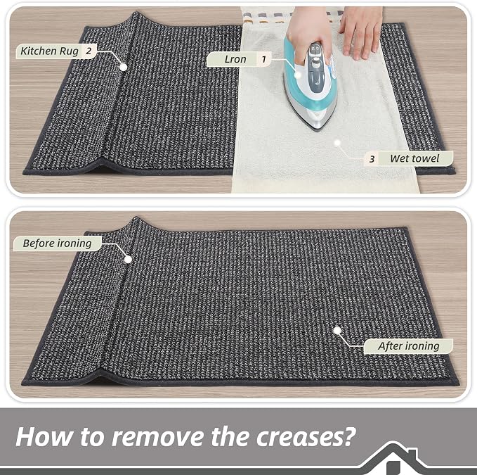 BEQHAUSE Kitchen Runner Rugs 20"x48", Kitchen Mats - Image 9