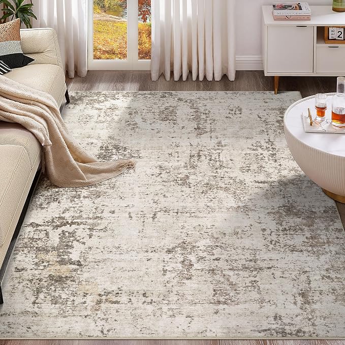 UERMEI 8x10 Washable Area Rug by UERMEI