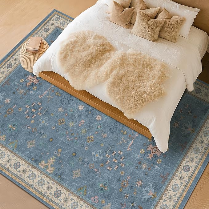 Boho 9x12 Soft Rugs for Living Room - Image 8