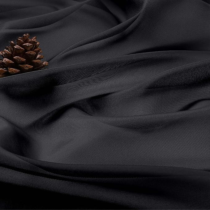 Chyhomenyc Black Sheer Valances - Image 3
