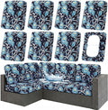 Waterproof Outdoor Cushion Covers, Stretch Patio Slipcovers | UV Resistant by hyha