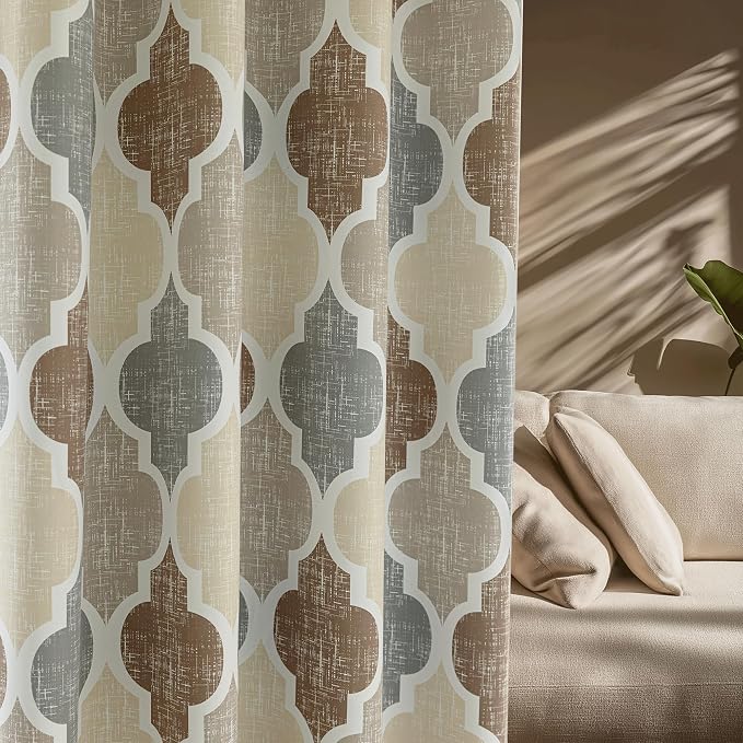 Beauoop 100% Blackout Curtains 90 Inches Long 2 Panels - Image 8