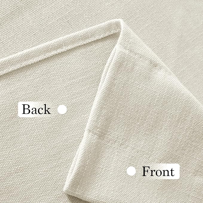 RYB HOME Cafe Curtains 24 inches Length, 2 Panels Kitchen Curtains and Valances - Image 3