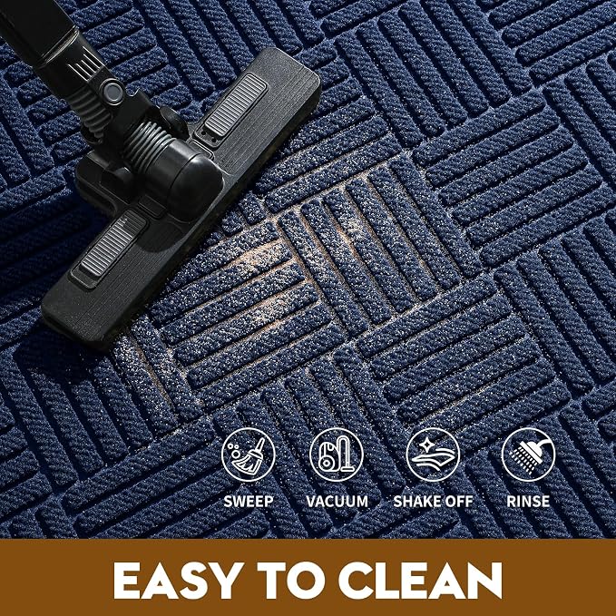 Front Door Mat, Heavy Duty Waterproof Doormat 73"x46", Stain Fade Resistant - Image 6
