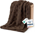 Bedsure GentleSoft Brown Throw Blanket by Unknown