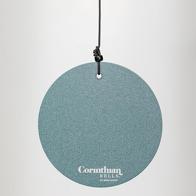 Corinthian Bells by Wind River - 36 inch Patina Green Wind Chime for Patio, Backyard, Garden, and Outdoor Decor (Aluminum Chime) Made in The USA