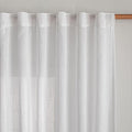 MYSKY HOME White Curtains for Bedroom Liivng Room 84 Inches Long 2 Panels Set by MYSKYHOME