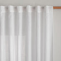 MYSKY HOME 108 Inches Long White Sheer Window Drapes 2 Panel Sets by MYSKYHOME