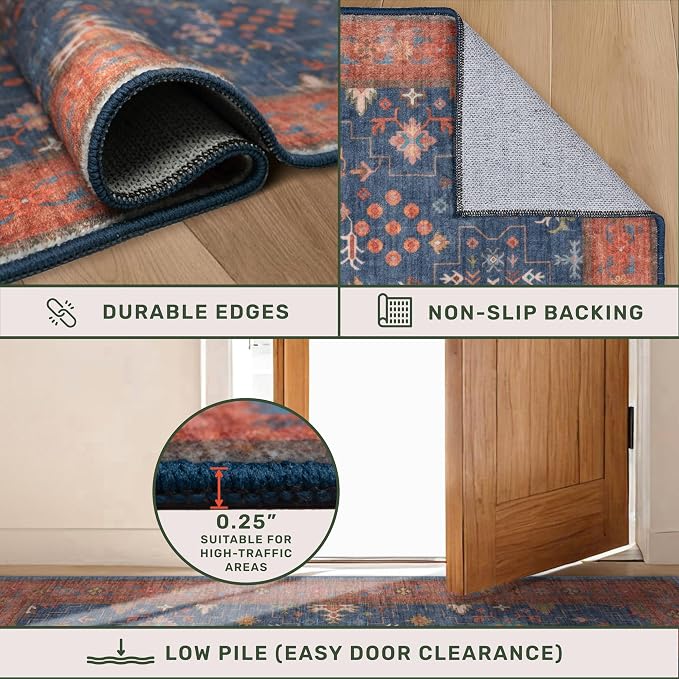 Washable 3x8 Long Runner for Wide Kitchen Floor - Image 5