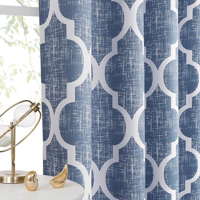Beauoop 100% Blackout Curtains 96 Inches Long 2 Panels - Image 6