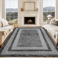 GarveeHome Area Rug 8x10 Modern Geometric Living Room Rug Non Slip, Thin by GarveeHome