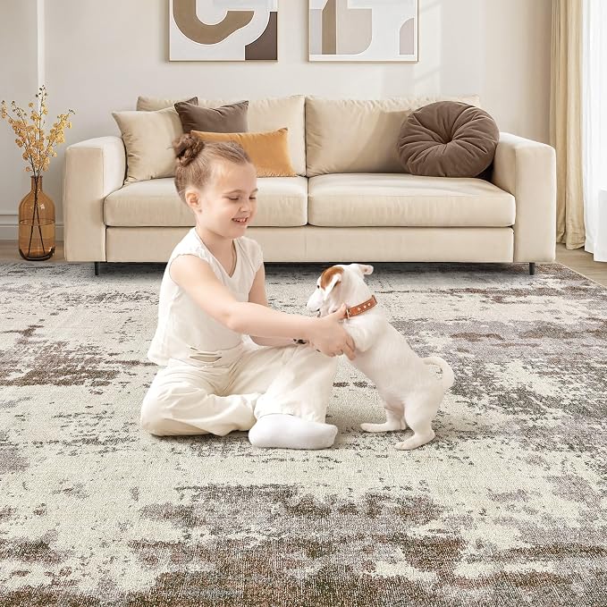 UERMEI 8x10 Area Rug Living Room Rugs - Image 5