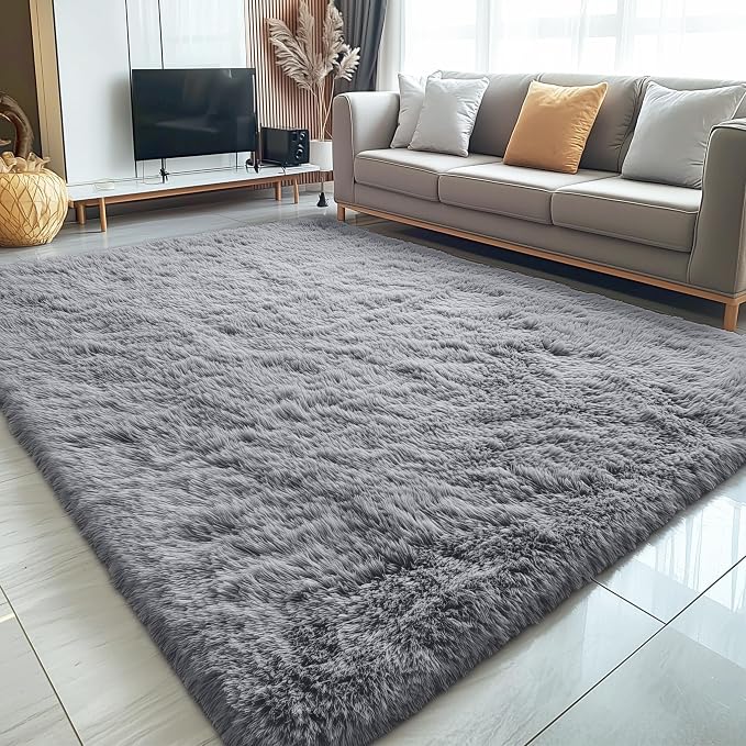 OLANLY 8x8 Machine Washable Large Area Rugs - Image 3