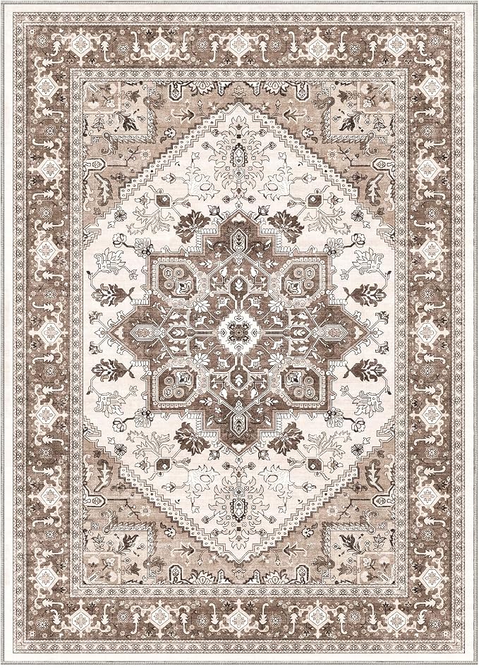OPPODREAM Soft Area Rugs 4x6, Low-Pile Washable Rugs 4x6 - Image 9