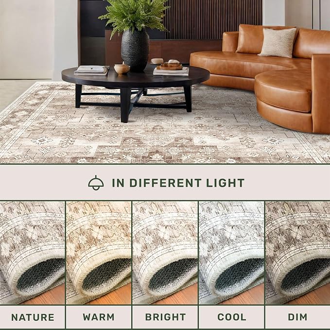 Beige Boho 3x16 Extra Long Runner Rug - Image 6