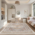 6x9 Area Rugs for Living Room, Soft Low Pile Indoor Washable Rugs for Bedroom by Restydon