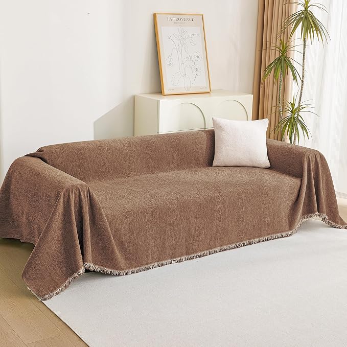 MYSKY HOME Couch Covers for 3 Cushion Couch Sofa, Sectional Couch Cover L Shape - Image 8