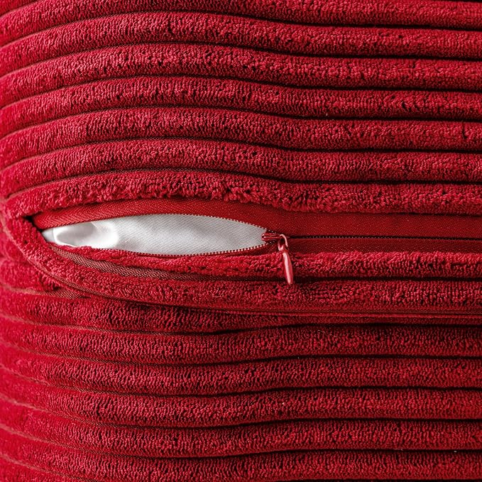 MIULEE Decorative Euro Sham Throw Pillow Covers - Image 5