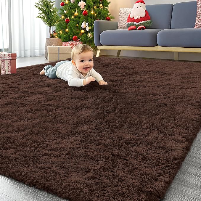 OLANLY 7x10 Machine Washable Large Area Rugs by OLANLY