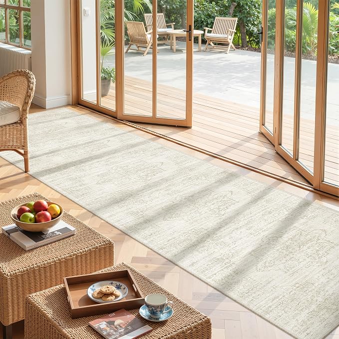 2x10 Runner Rug Non Slip, Washable Hallway Runner Rug, Laundry Room, Soft - Image 3