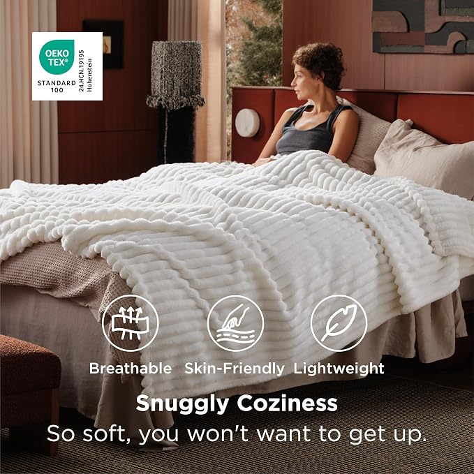 Bedsure GentleSoft Full Size Blanket - Image 3