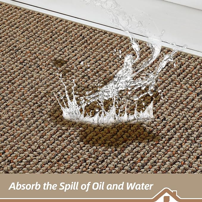 BEQHAUSE Kitchen Rugs 20"x32", Non-Slip Kitchen Mats - Image 3