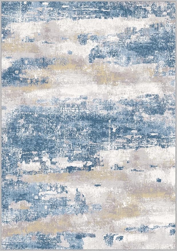 Area Rugs 10x14 for Living Room Bedroom, Modern Abstract Machine Washable Large - Image 6