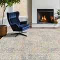 Washable Dining Room Rugs, 7x9 Area Rug by HazoHaus