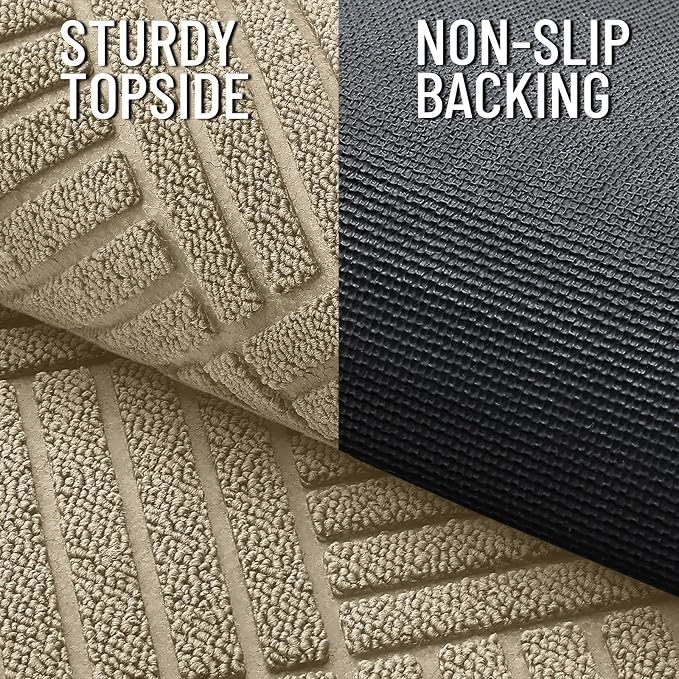 OLANLY Front Door Mat Outside Entrance 71x23, Waterproof Heavy-Duty Doormat | - Image 4