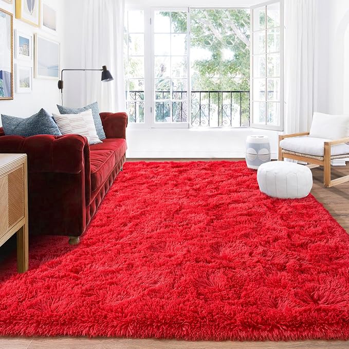 Rugs for Living Room 5x7, Soft Shaggy Modern Shag Area Rug for Bedroom - Image 8