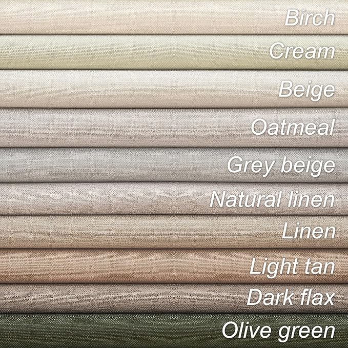 Topfinel Linen Beige Blackout Curtains 84 Inch Long 2 Panels, Linen Blend - Image 8