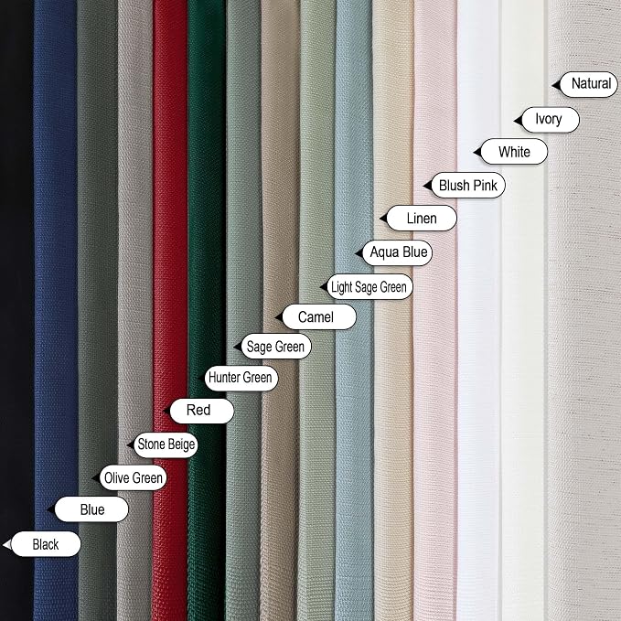 Chyhomenyc Red Short Curtain Valance - Image 9