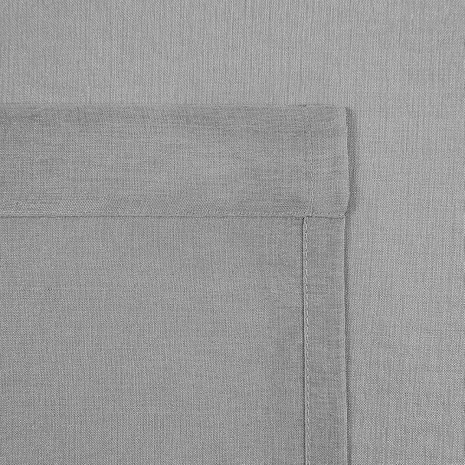 DWCN Grey Sheer Curtains for Kitchen Windows - Image 5