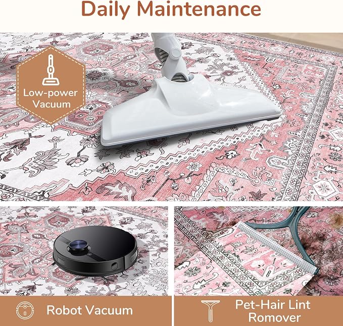OPPODREAM Soft 10x14 Area Rugs, Washable Rugs 10x14 - Image 5