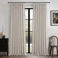 Extra Wide 70 Inch Pinch Pleated Curtains 84 Inch Length 2 Panels Set by PleatedDrapes