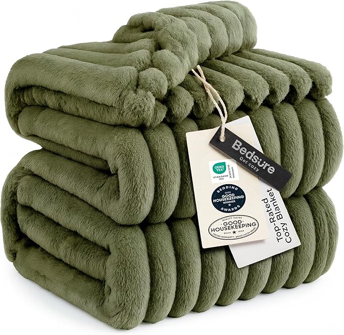 Bedsure GentleSoft California King Size Blanket by BEDSURE