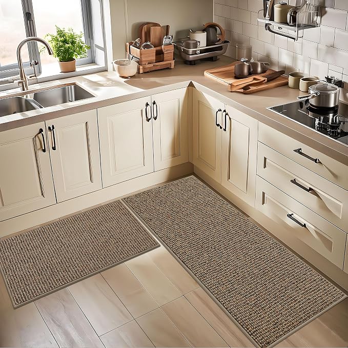 BEQHAUSE Kitchen Rugs 24"x36", Non-Slip Kitchen Mats - Image 8