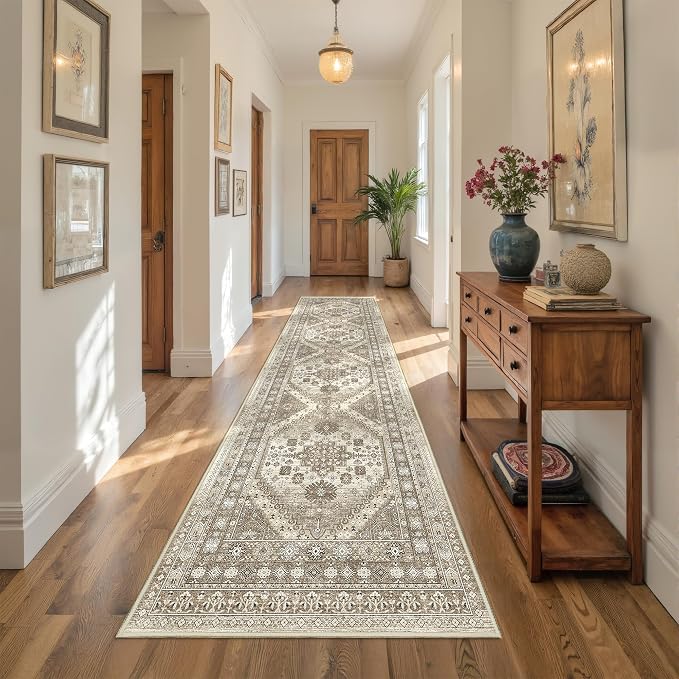 Runner Rug 2x10, Ultra-Thin Kitchen Rugs Non Slip Washable Rugs - Image 5