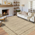 GarveeHome Scalloped Washable Rugs 8x10 Area Rugs by GarveeHome