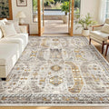 Madane 5x7 Area Rugs for Living Room, Stain Resistant Washable Rugs, Non-Slip by Madane