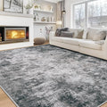 Aelenmu 10x14 Area Rugs for Living Room Dining Room Washable Black | Soft by Aelenmu