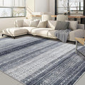 Nakagishi 10x12 Area Rug Living Room: Washable Boho Large Neutral Modern Soft by NakagishiAreaRug
