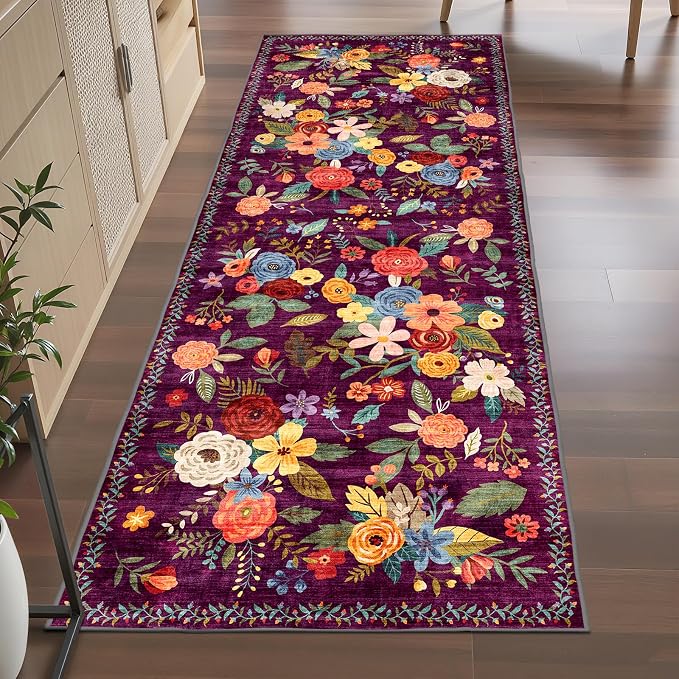 Rug for Hallways Kitchen Rug 3x7, Non Slip Washable Rugs - Image 5