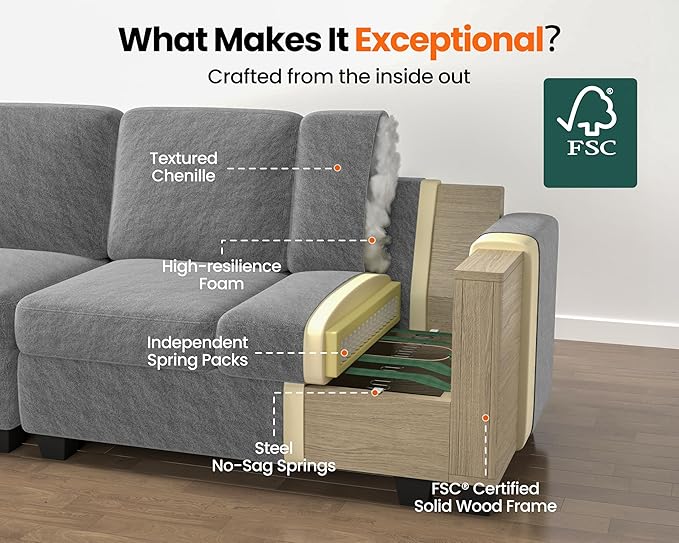Pull Out Sofa Bed, Full Size Sleeper Sofa, 2-in-1 Convertible Corduroy Couch with USB Charging, Memory Form Couch for Living Room, Apartment and Small Space (Dark Grey, Corduroy - Full Size)